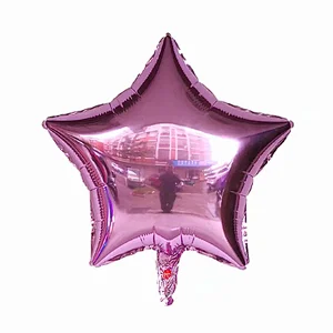 Wedding Birthday Party Decoration Balloon Set 18 Inch Round Shape Foil Balloon Star Foil Balloon Set