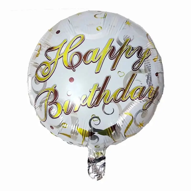 5pcs Crown Balloon Globos 18 Inch Happy Birthday Balloon Children Birthday Party Celebration Decoration Foil Balloon
