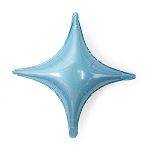 Colorful 24 inch Four-Pointed Corners Star Balloon Birthday Balloons Baby Shower Wedding Party Decoration Foil Helium Balloon