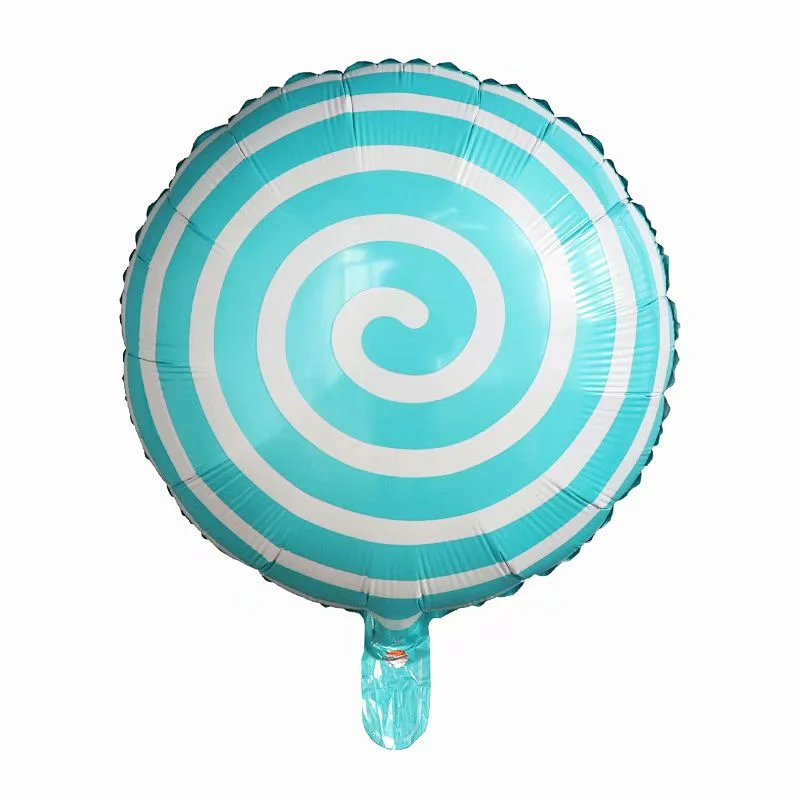 18 Inch Lollipop Windmill Striped Helium Foil Balloon Baby Shower Birthday Party Decoration Candy Balloon