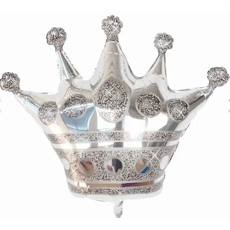New Design Wedding Birthday Party Decoration Balloon Large Size Crown Shape Foil Balloon