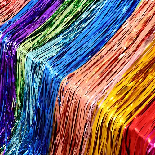 Decoration foil curtain rain curtain background wall balloon decorate birthday party decoration wedding props
