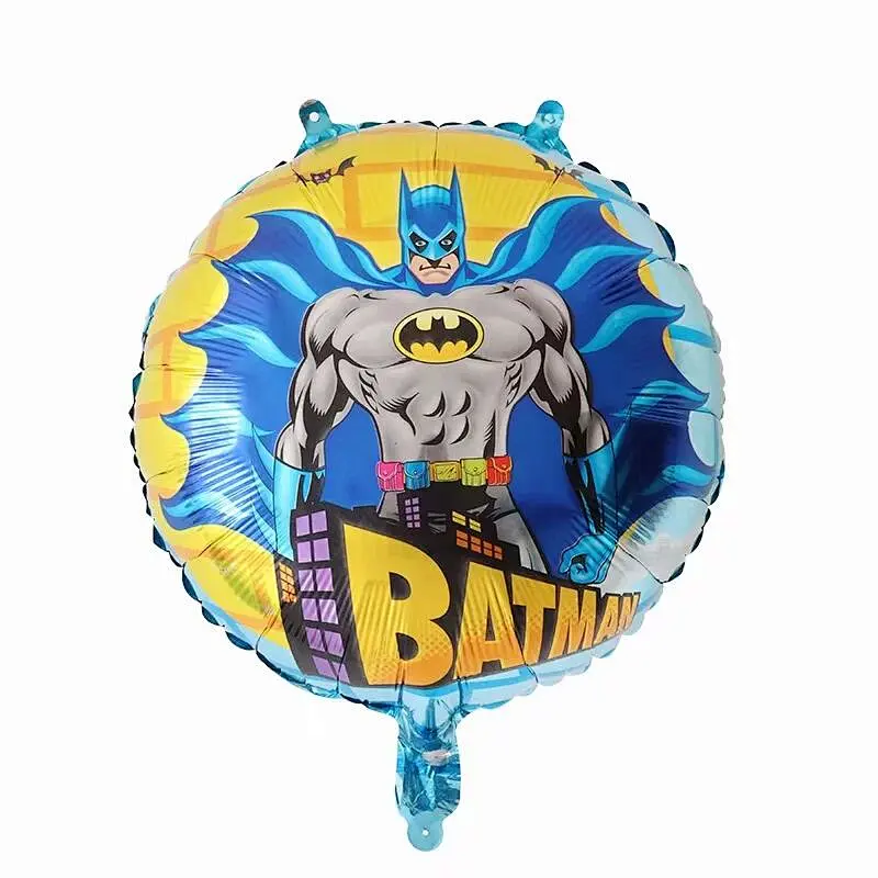 18 Inch Super Hero Balloon The Avengers Spider Man Iron Man Captain America Foil Balloon Children's Birthday Party Supplies