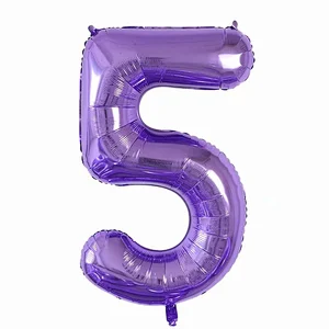 Number Balloon 40inch Digital Aluminium Foil Balloons For Birthday Party Decoration Globos De Numero
