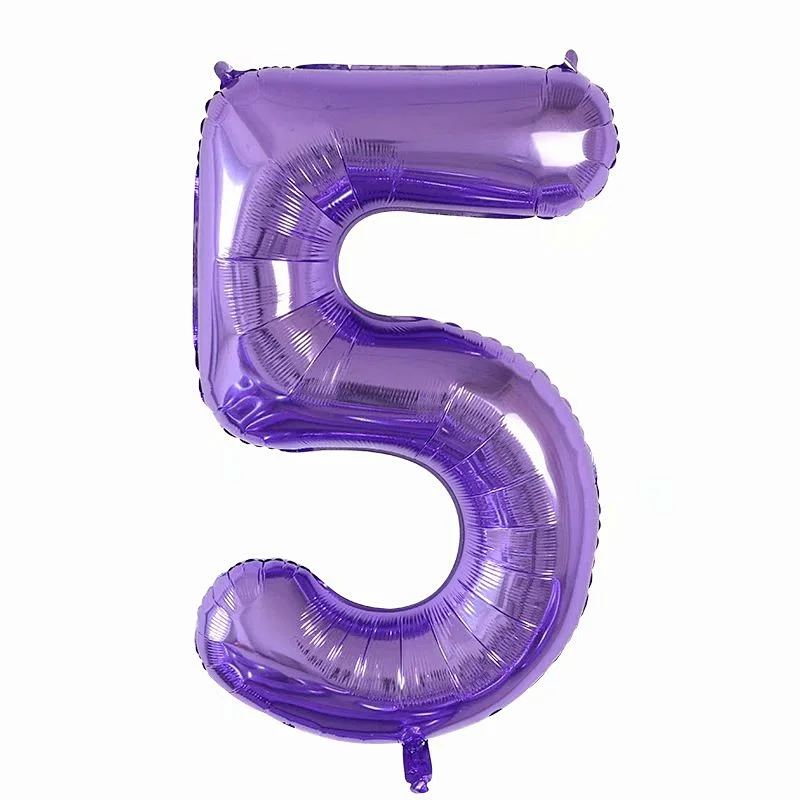 Number Balloon 40inch Digital Aluminium Foil Balloons For Birthday Party Decoration Globos De Numero