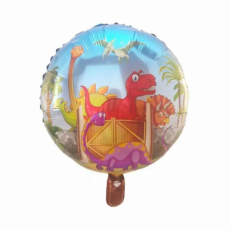 Forest Dinosaur animal Number Balloon Set For Kids Birthday Party Decoration Balloons Set