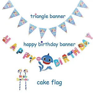 Party Cutlery Paper Cup Paper Tray Theme Baby Birthday Party Decoration Set