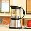 High Quality Crystal Glass easy to clean durable heat resistant glass Espresso Mocha Pot