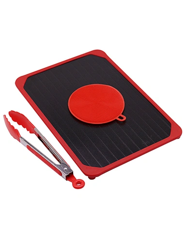 Defrosting plate board