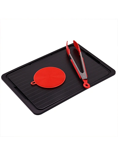 Defrosting plate board