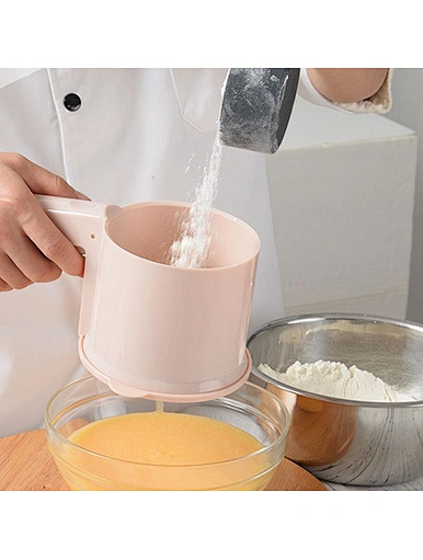 kitchen plastic flour cup