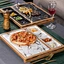 Square steak plate