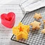 Various types of cake molds