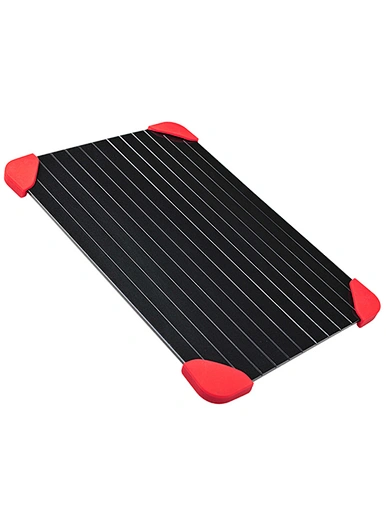 Defrosting plate board