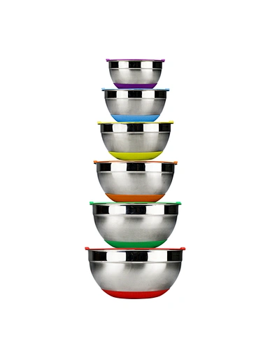 Nesting Stainless Steel Mixing Bowls