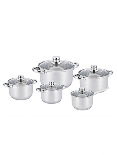 stainless steel cookware set