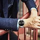 watch band with watch