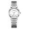 ladies metal band quartz watch
