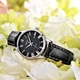 ladies leather band watch