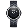 leather band quartz watch