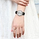 ladies leather band watch