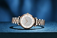 ladies quartz crystal watch