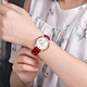 watch leather band quartz