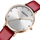 watch with leather band