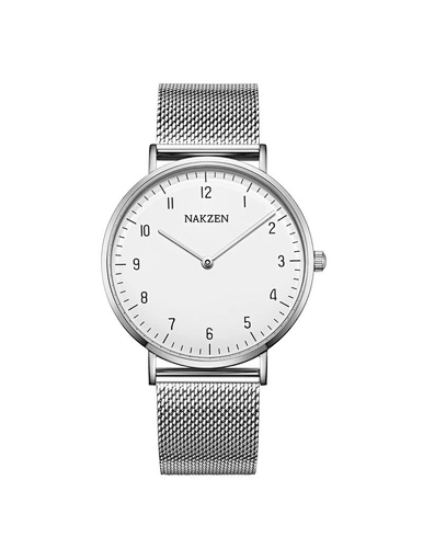 ladies metal band quartz watch