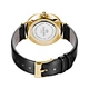 leather band ladies watch