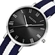 watch with leather band