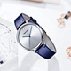 ladies leather band watch