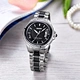 quartz sports watch with band