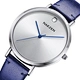 watch with leather band