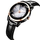 watch leather band quartz
