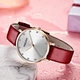 ladies leather band watch