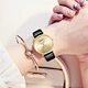 ladies leather band watch
