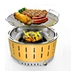 smokeless oven
