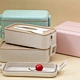 Factory wholesale Portable Bento Kitchen Food Heater Customised Lunch Box with Compartments Lid