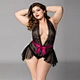 black sexy lingerie teddies
