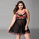 sexy babydoll long gown