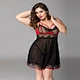 sexy babydoll long gown