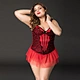 sexy corset bustier