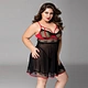 sexy babydoll long gown