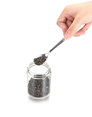 stainless salt and pepper grinders