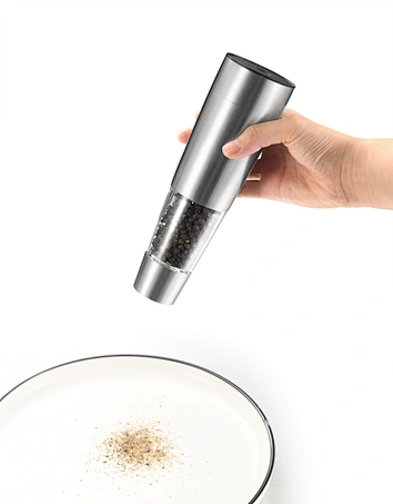 rechargeable salt and pepper grinder set