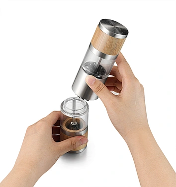 bamboo pepper grinder