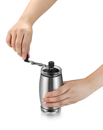 hand crank coffee bean grinder