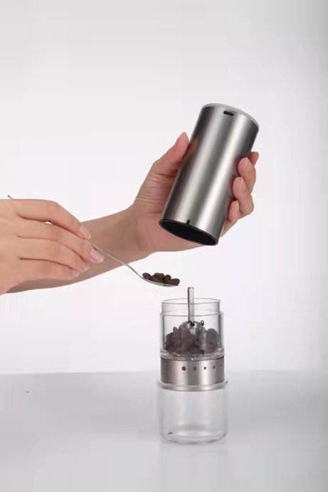 put the coffee bean