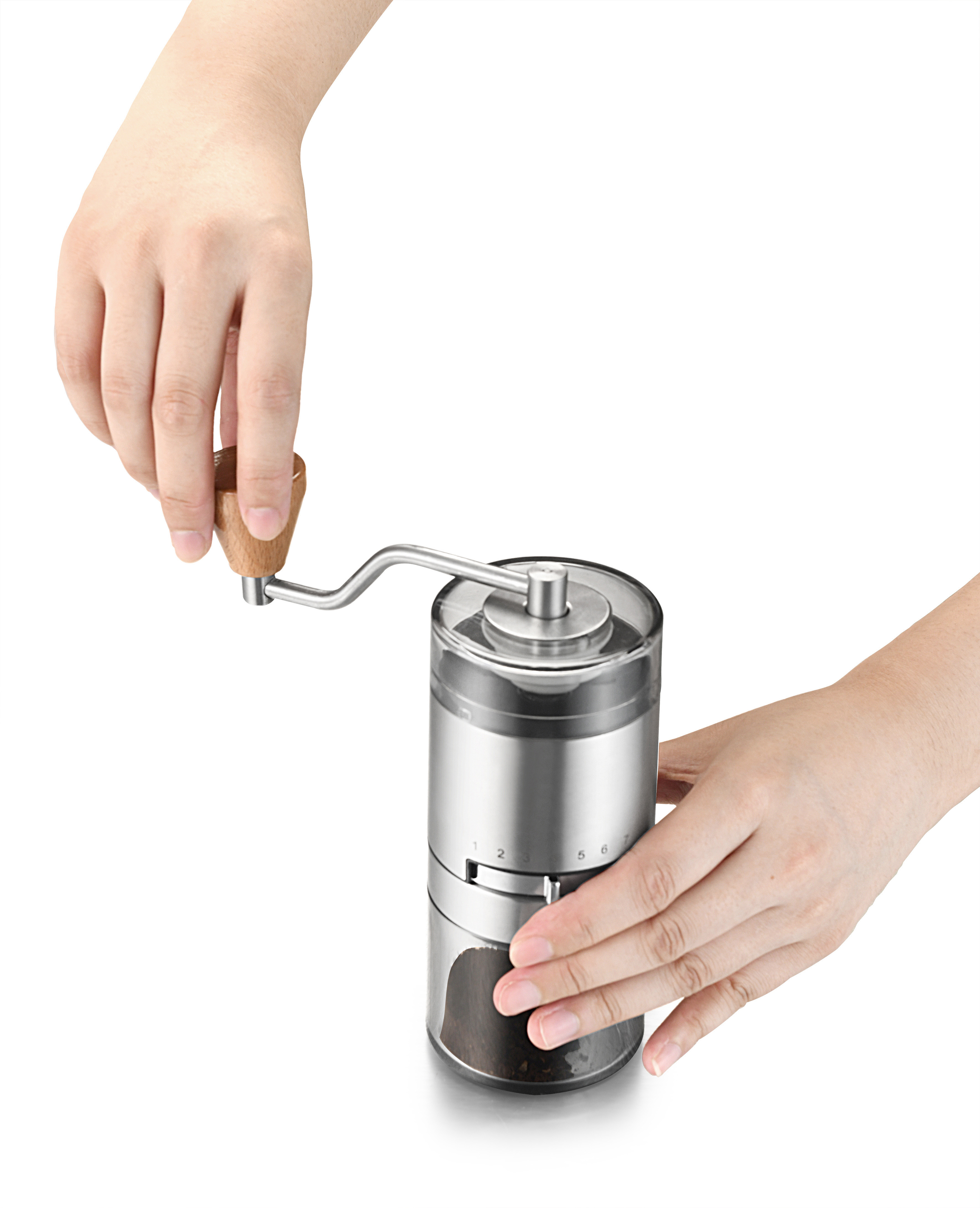 stainless steel manual grinder